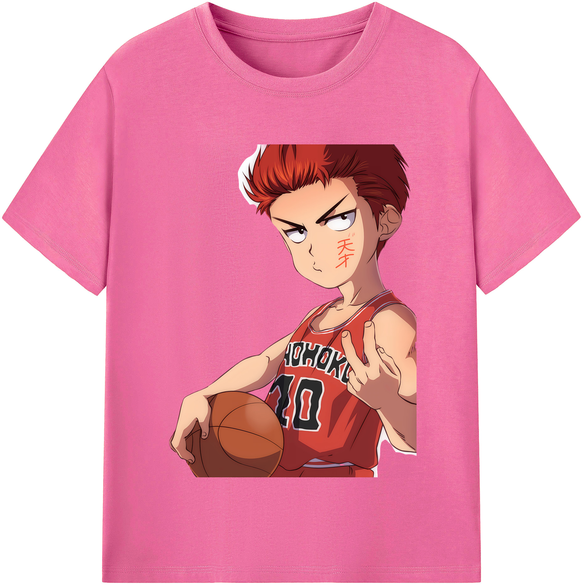 （画像用） SLAM DUNK／スラムダンク レディースカジュアルプリントTシャツ（綿100％）